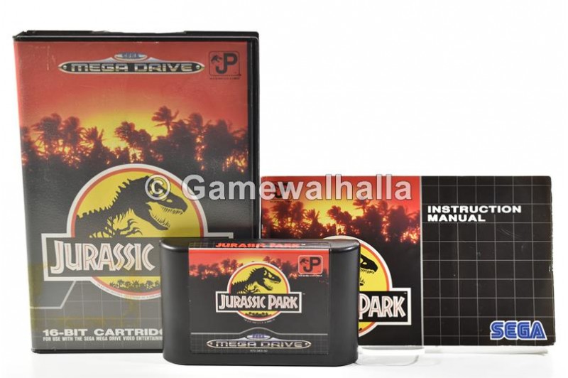 Jeu Jurassic Park Pour Sega Mega CD - Comme Neuf, En Loose, Jeu Rétro